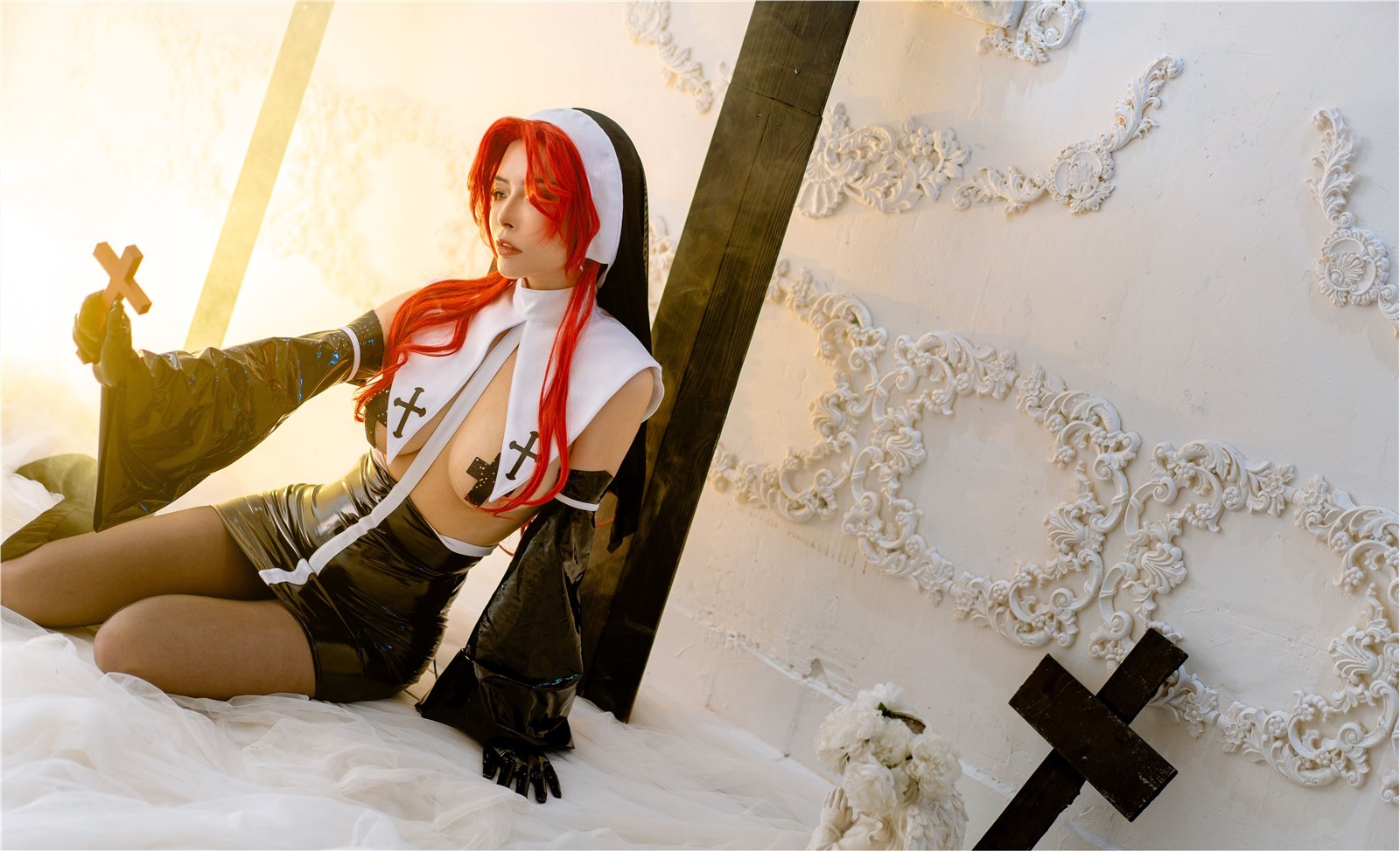Qiuhe cockey - no.024 red haired nun(4)